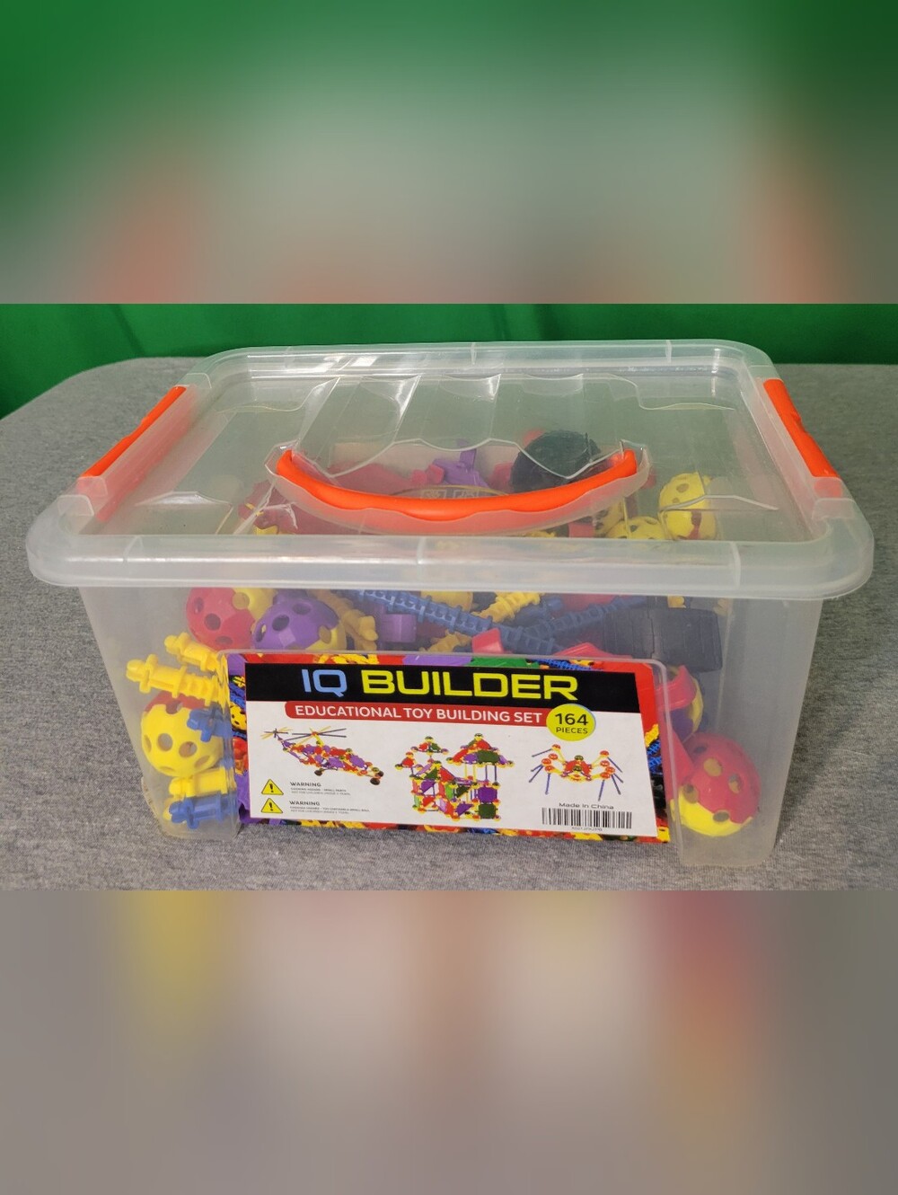 Educational Toy Building Set IQ Builder 164 Pieces Stem Learning Construction